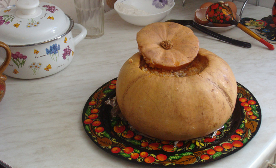 каша в тыкве